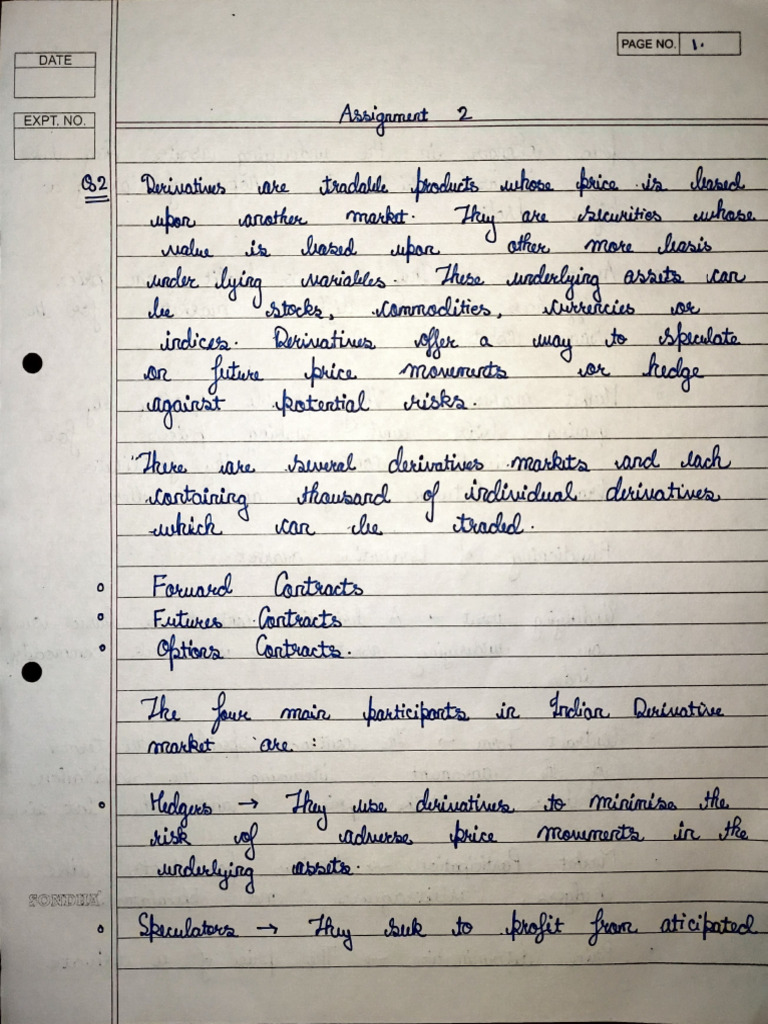 Abhimanyu Rana FMI Assignment 2 | PDF