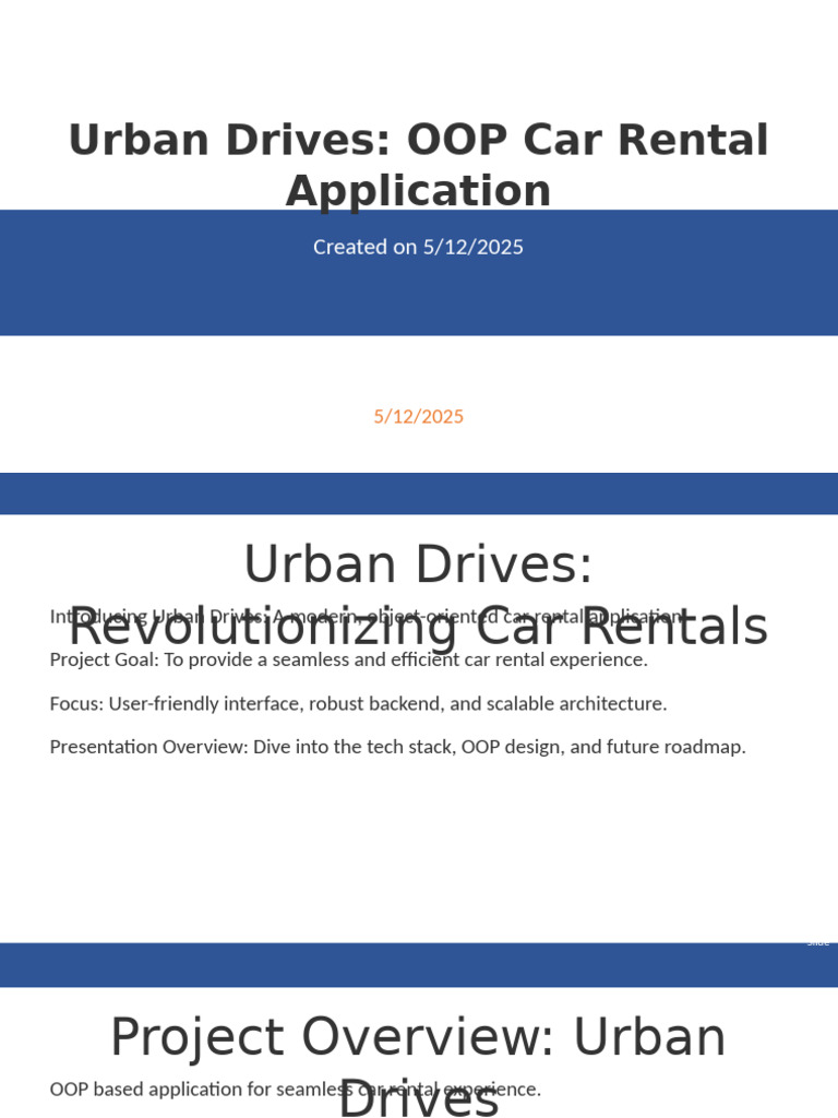 OOP Project On A Car Rental AP | PDF | Scalability | Databases