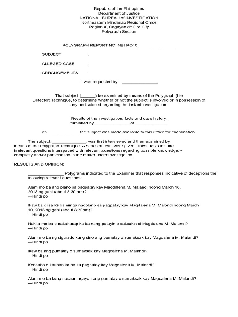 Lie Detection FINAL | PDF | Polygraph | Criminal Law