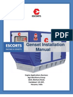 Genset Installation Manual
