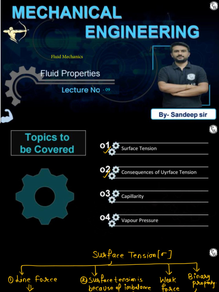 Fluid Properties 09 - Class Notes | PDF
