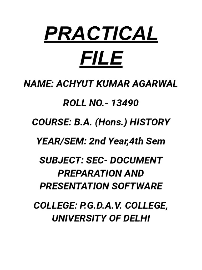 B.A. History Practical Exercises | PDF | Mathematical Objects | Mathematics