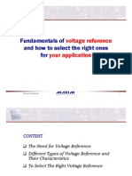 Fundamentals of Voltage References 9302009