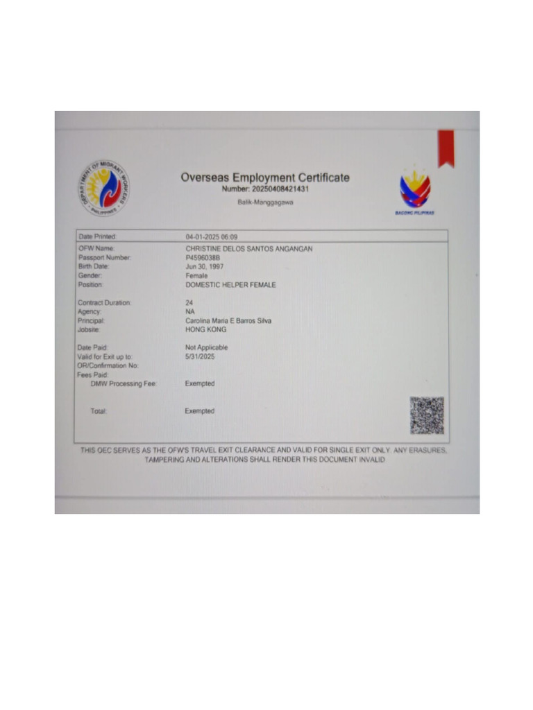 OEC | PDF