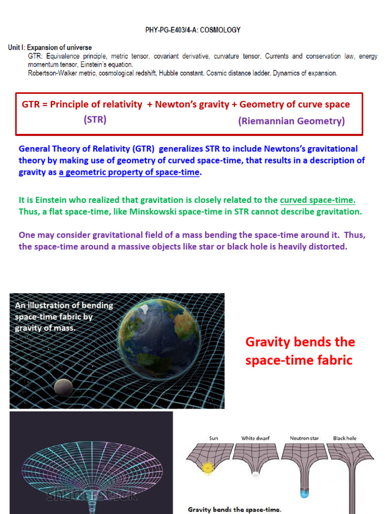 Cosmology For MSC | PDF