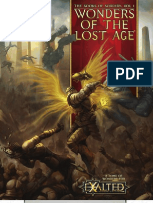 Exalted The Books of Vol.I Wonders of The Lost Age | PDF
