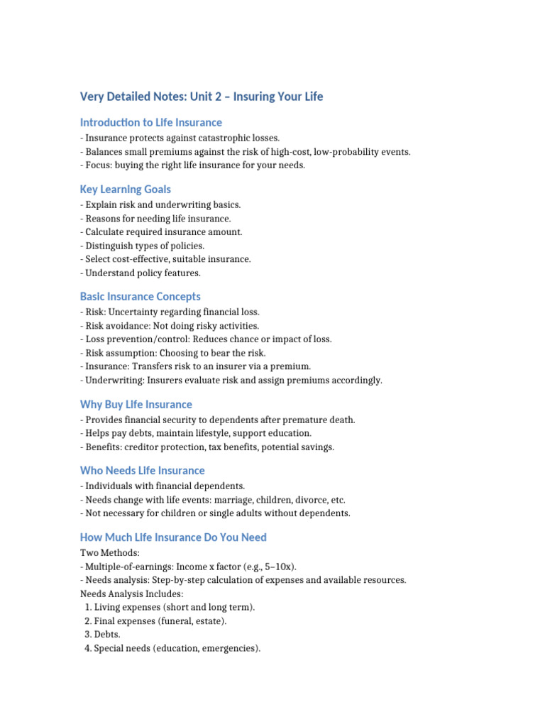 Understanding Term Life Insurance | PDF | Insurance | Life Insurance