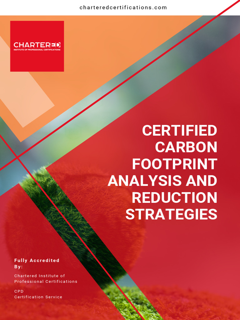 Certified Carbon Reduction Strategy Course | PDF | Carbon Footprint ...