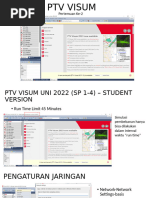 Manual Book Aplikasi PTV Vissim 2020 | PDF