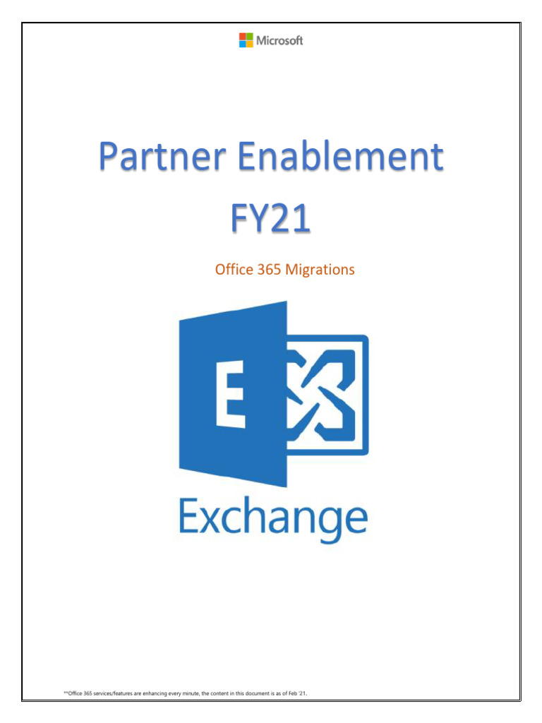 Office 365 Mailbox Migration Guide | PDF | Internet | Computer Mediated ...
