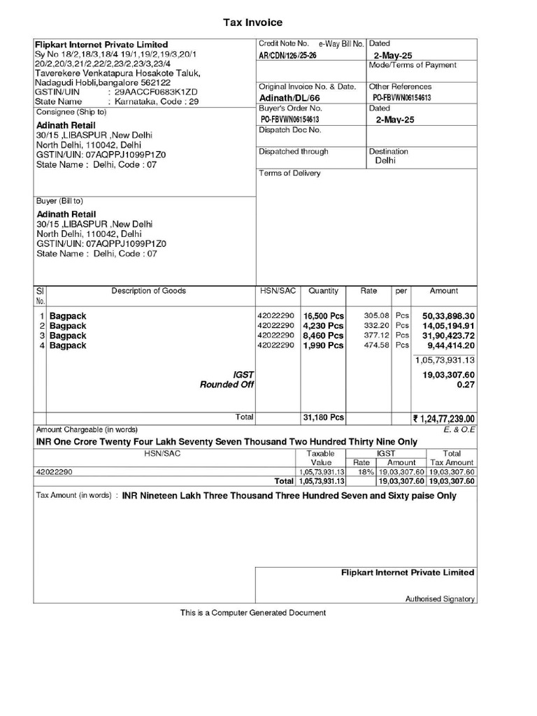 Adinath - Credit - Note (1) (1) - Page-0001aaaaaaaaaaaa | PDF