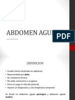 Abdomen Agudo Quirurgico