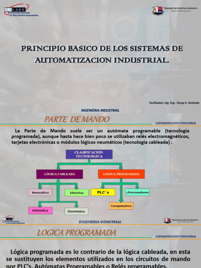 2.1 Automatismo | PDF | Automatización | Ingeniería