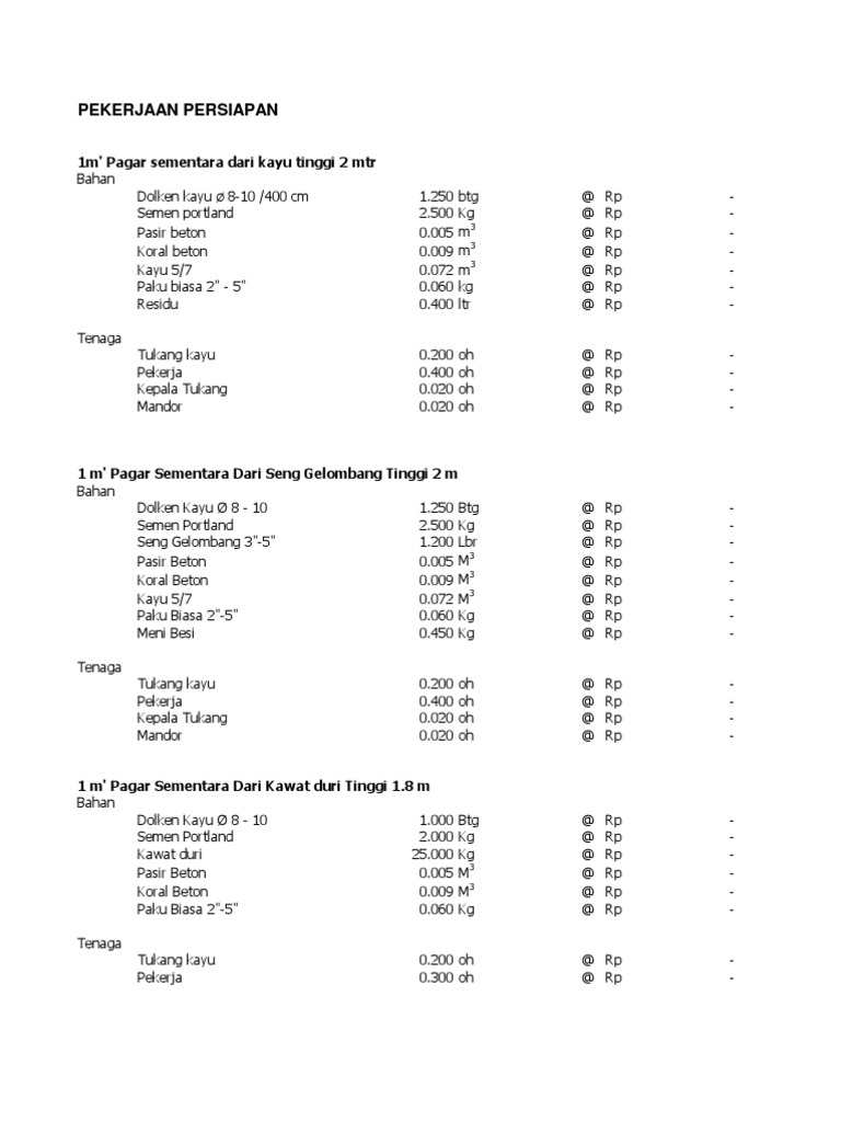Analisa  Harga  Satuan  Plafond Gypsum Rangka Hollow 2022   Analisa  Harga  Satuan  Plafond Gypsum Rangka Hollow 2022