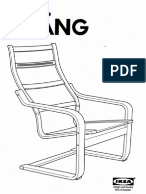 Ikea Poang Chair Assembly Instructions Consumer Goods Furniture