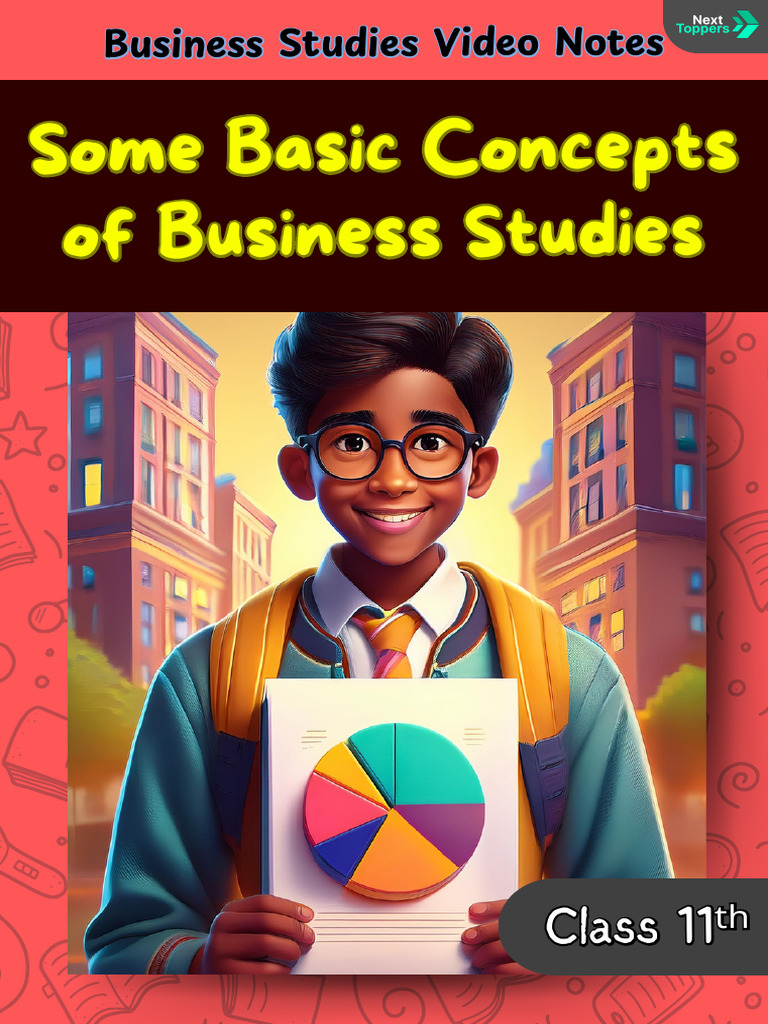 Basic Concepts of Business Studies | PDF | Partnership | Cooperative