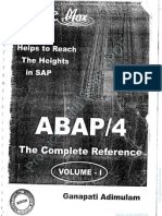 SAP ABAP The Complete Reference