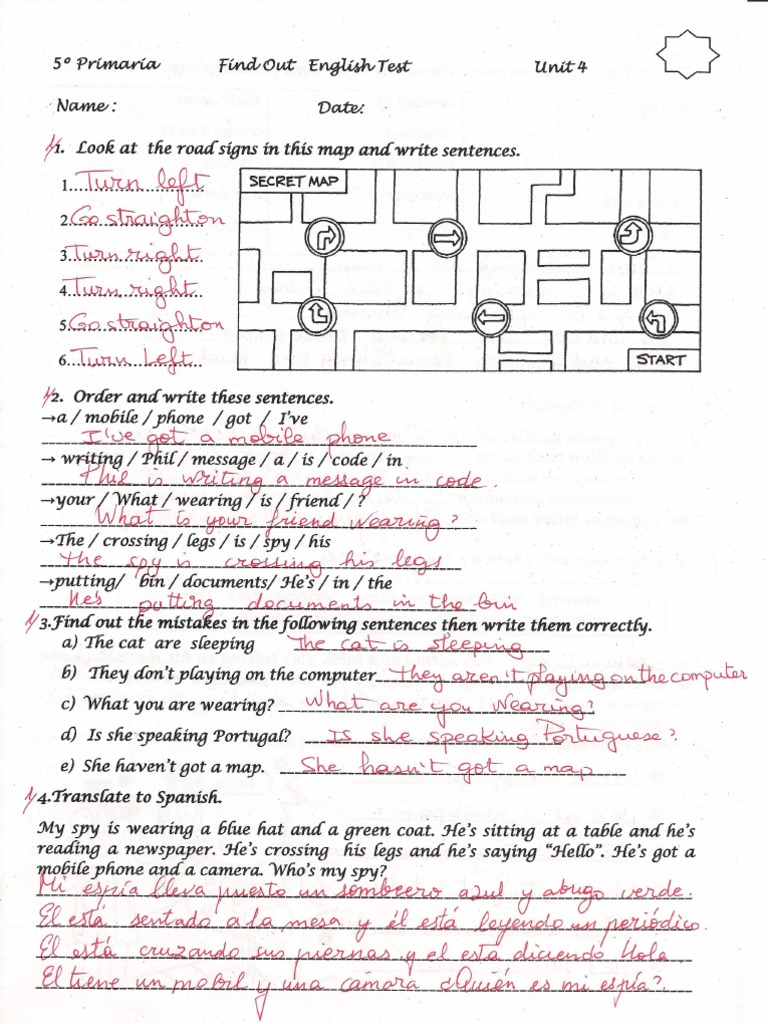 Exam Unit 4 | PDF | Foreign Language Studies