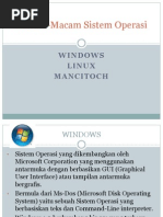 Download Macam-MacamSistemOperasibyHusnulKhotimahSN86310782 doc pdf