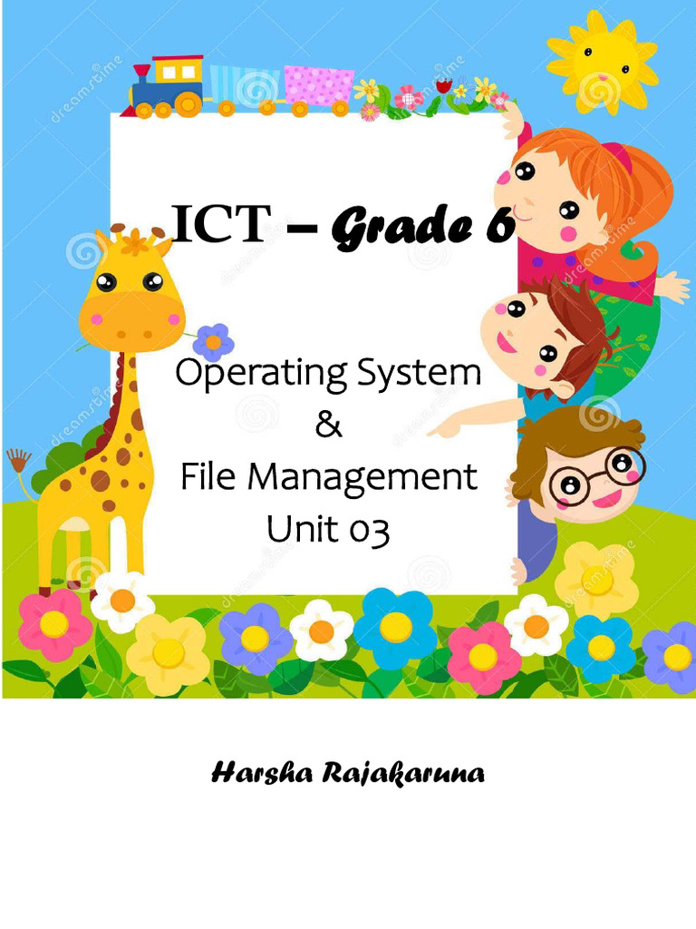 Grade 6 ICT: File Management Unit | PDF | Computer File | Directory ...