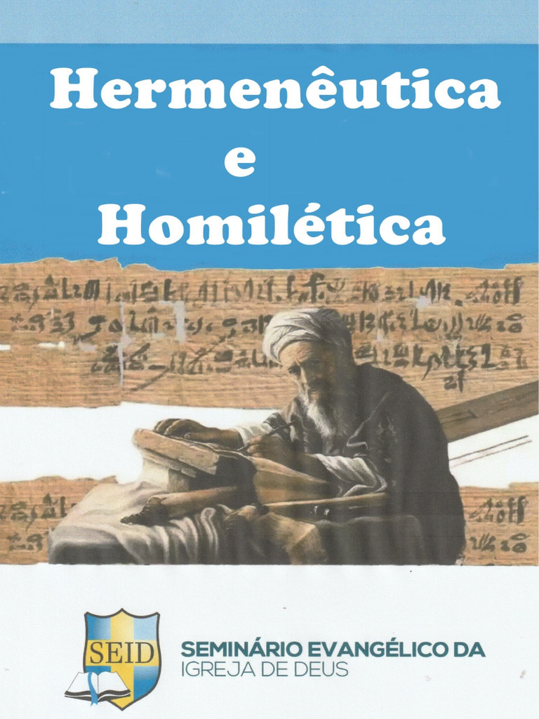 Apostila Hermeneutica e Homilética ALUNO | PDF | Bíblia | Protestantismo