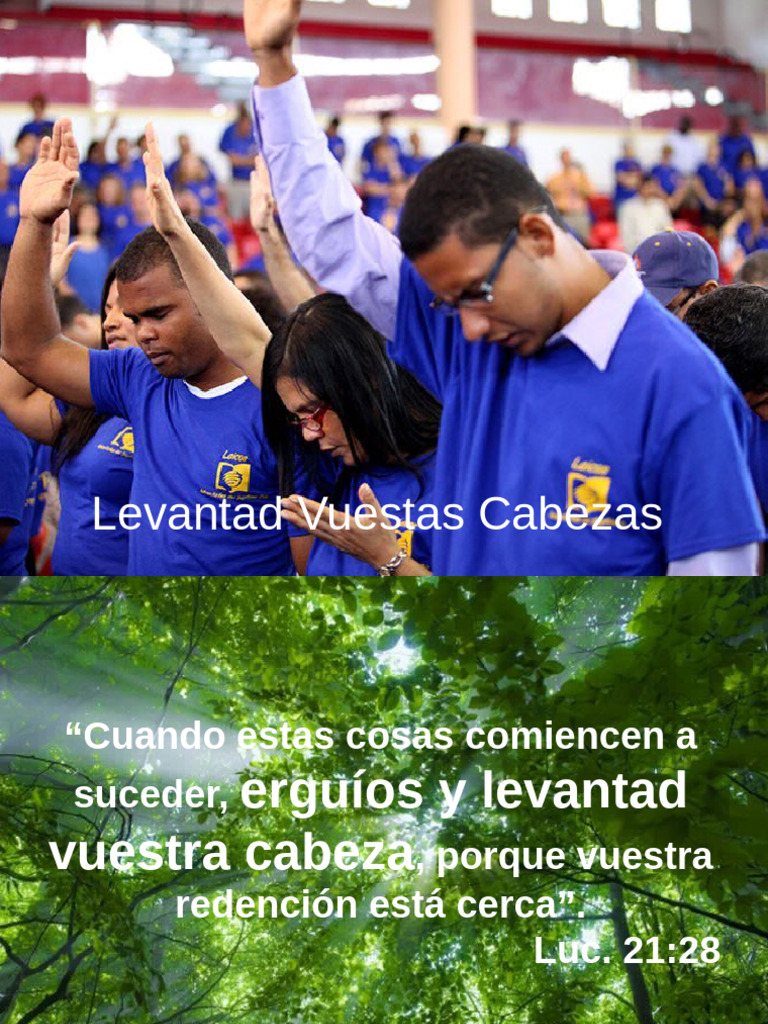 Erguíos Levantad Vuestas Cabezas | PDF | Jesús | Cristo (título)