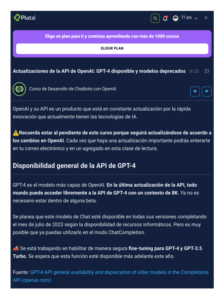 08-Actualizaciones de La API de OpenAI GPT-4 Disponible y Modelos ...