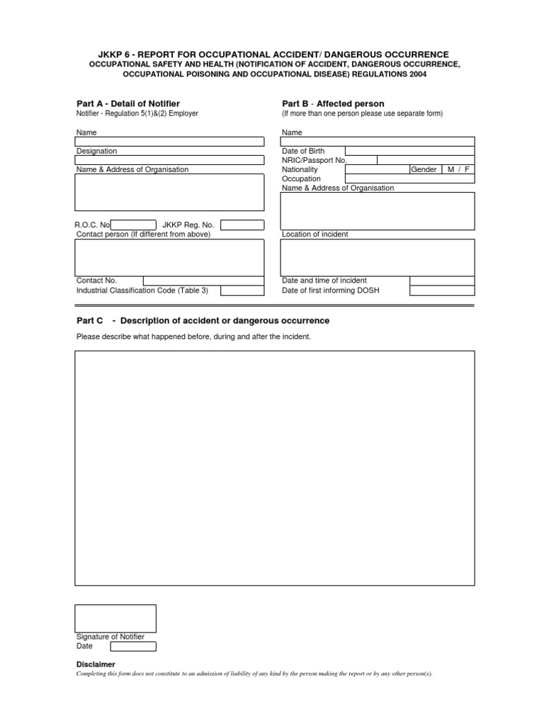 JKKP6 Form | PDF