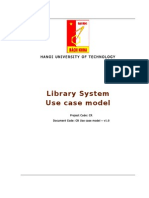 Library System Use Case Model