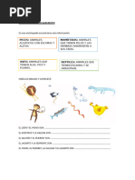 Animales que vuelan, nadan y caminan | PDF