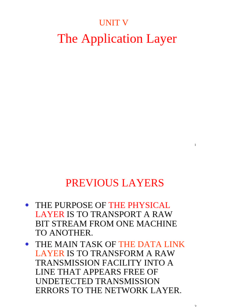 Overview of the Application Layer | PDF | Domain Name System | Domain Name