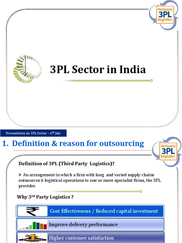 3PL Presenttion | PDF | Business Economics | Industries