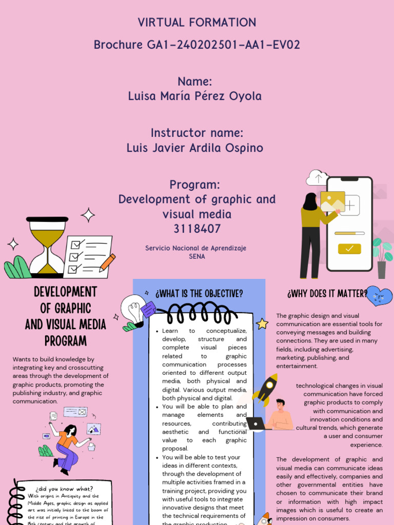 Graphic and Visual Media Program Overview | PDF | Graphic Design ...