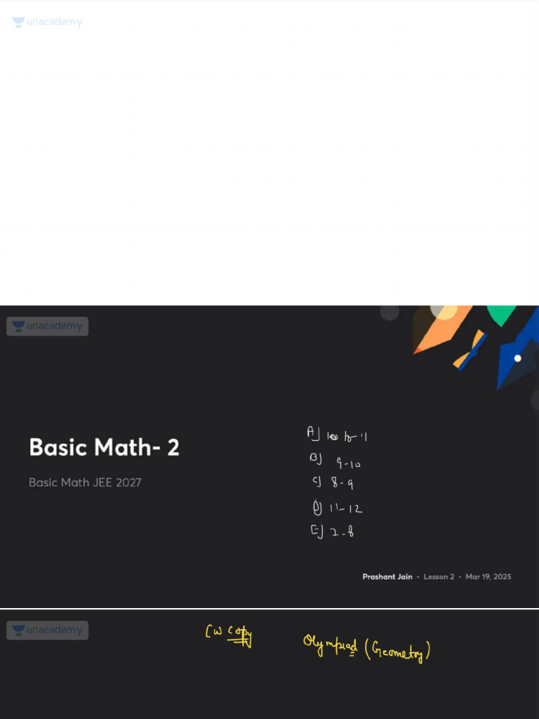 Basic Math 2 With Anno | PDF