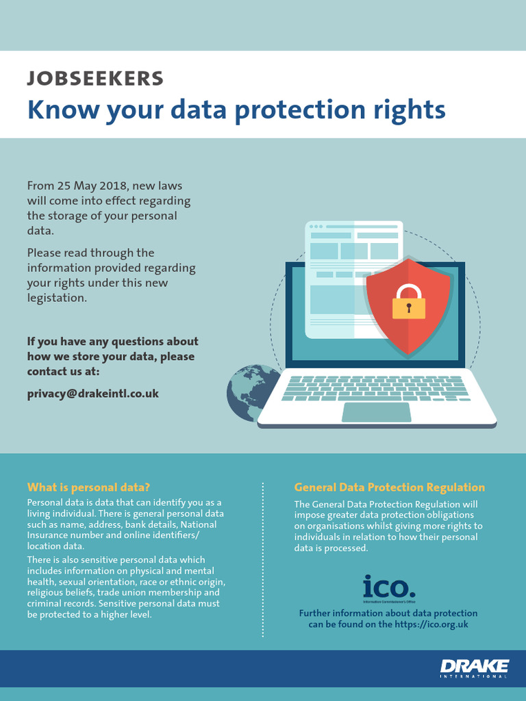 Jobseekers' GDPR Data Rights Explained | PDF | Information Privacy ...