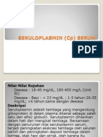 Seruloplasmin (CP) Serum
