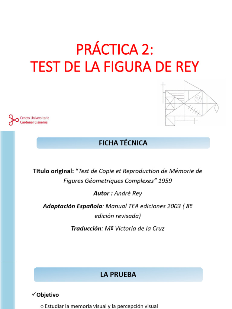 Presentación Figura de Rey | PDF | Memoria | Ciencia cognitiva