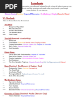 VTM Experience and Blood Potency Costs | PDF