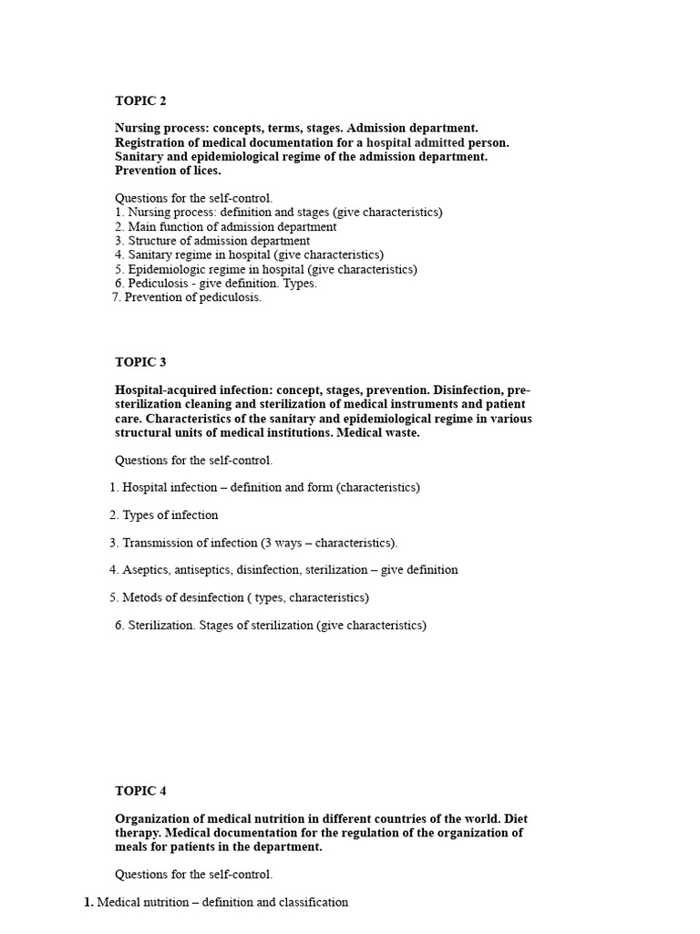 Nursing Care and Medical Procedures Guide | PDF | Injection (Medicine ...