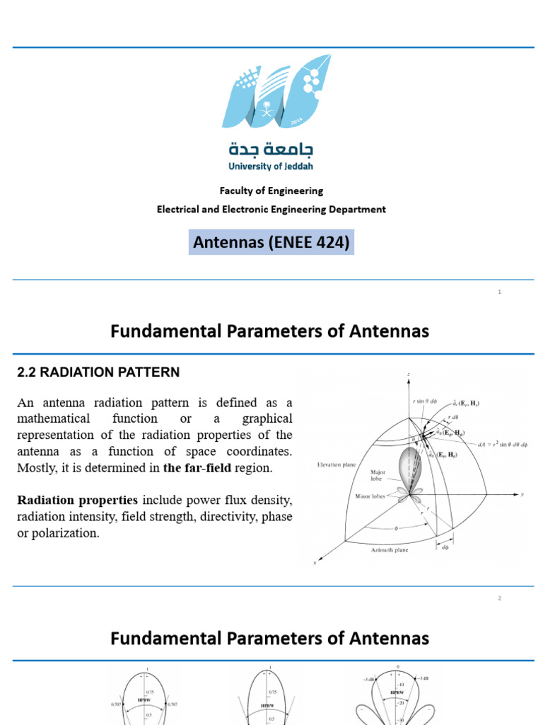 Antenna Radiation Patterns Explained | PDF | Antenna (Radio ...