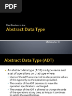 Abstract Data Type