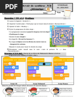 Exercices Corrigés de Programmation Scratch | PDF | Structure de ...