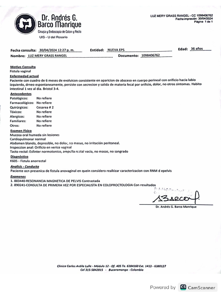 Documentos Luz Mery Grass Rangel | PDF