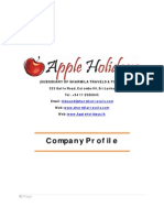 Apple Holidays Company Profile 