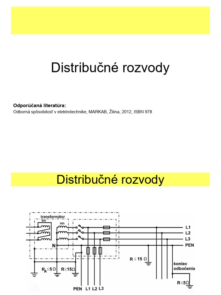 Distribucny Rozvody | PDF