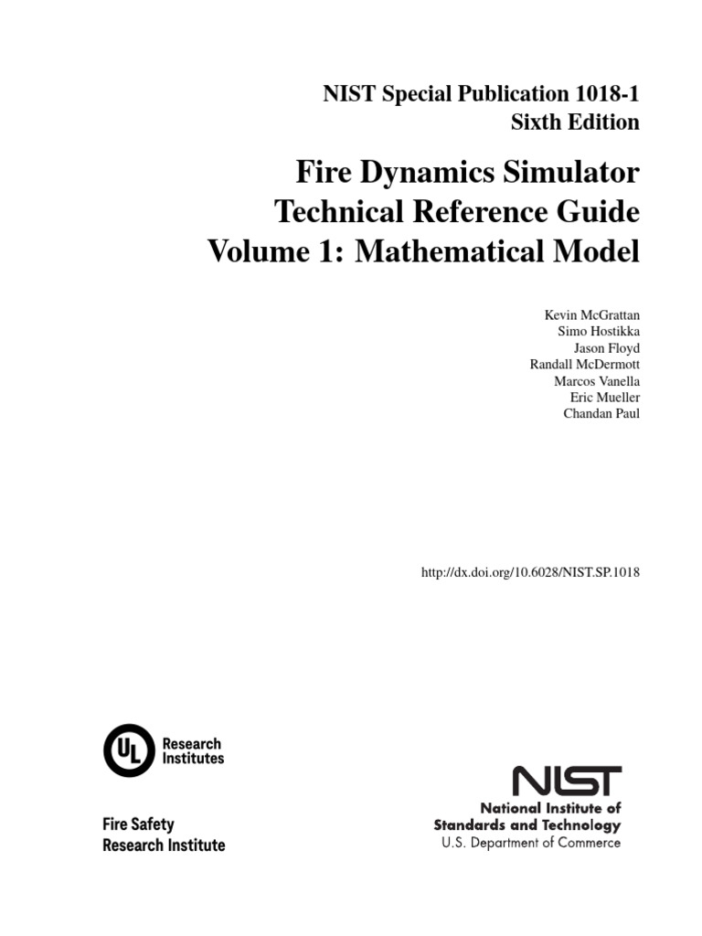 FDS Technical Reference Guide Volume 1 | PDF | Physics | Continuum ...