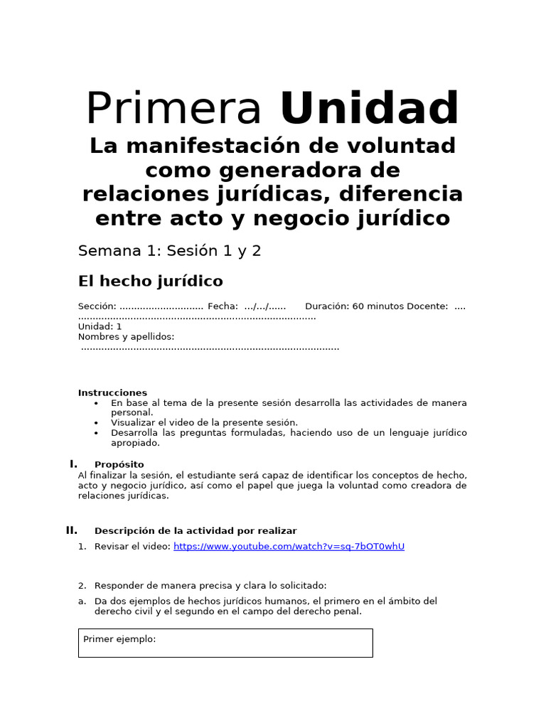 ACTIVIDAD EN CLASE UNIDAD 1 Final | PDF | Justicia | Crimen y violencia