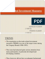 Trade Related Investment Measures