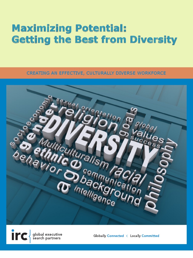 Managing Cultural Diversity in Workplaces | PDF | Multiculturalism ...