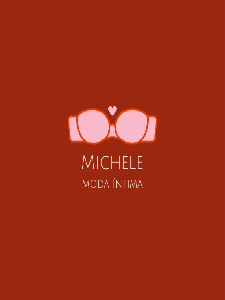 Logotipo Moda Íntima Minimalista Rosa e Vinho PDF | PDF